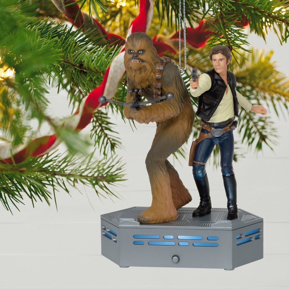 HALLMARK Star Wars \'HAN SOLO AND CHEWBACCA\' Storytellers A NEW HOPE COLLECTION