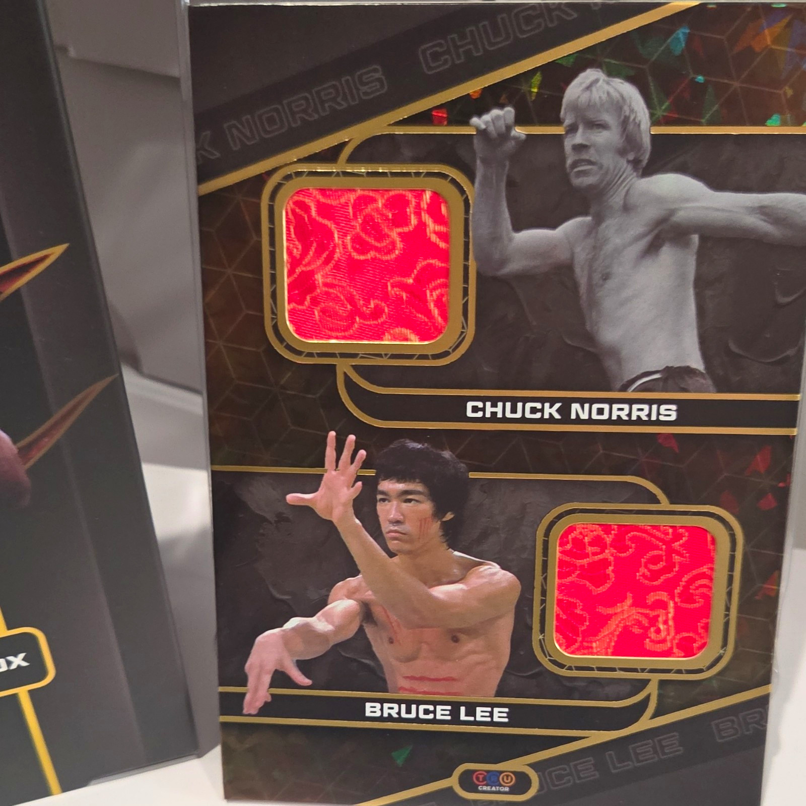 TruCreator Inc. Bruce Lee Relic Non-Sport Chuck Norris / Bruce Lee #2