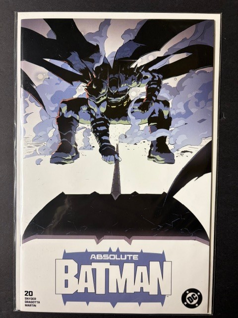 Absolute Batman #20 Dexter Soy One Piece Homage Trade Fan Variant DC 2026 MINT