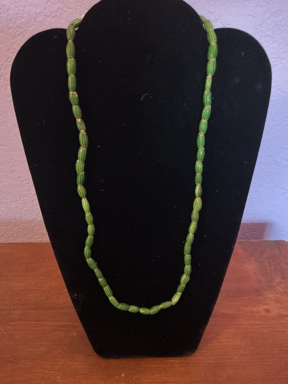 Antique 19th Century Venetian Glass Trade Bead Strand