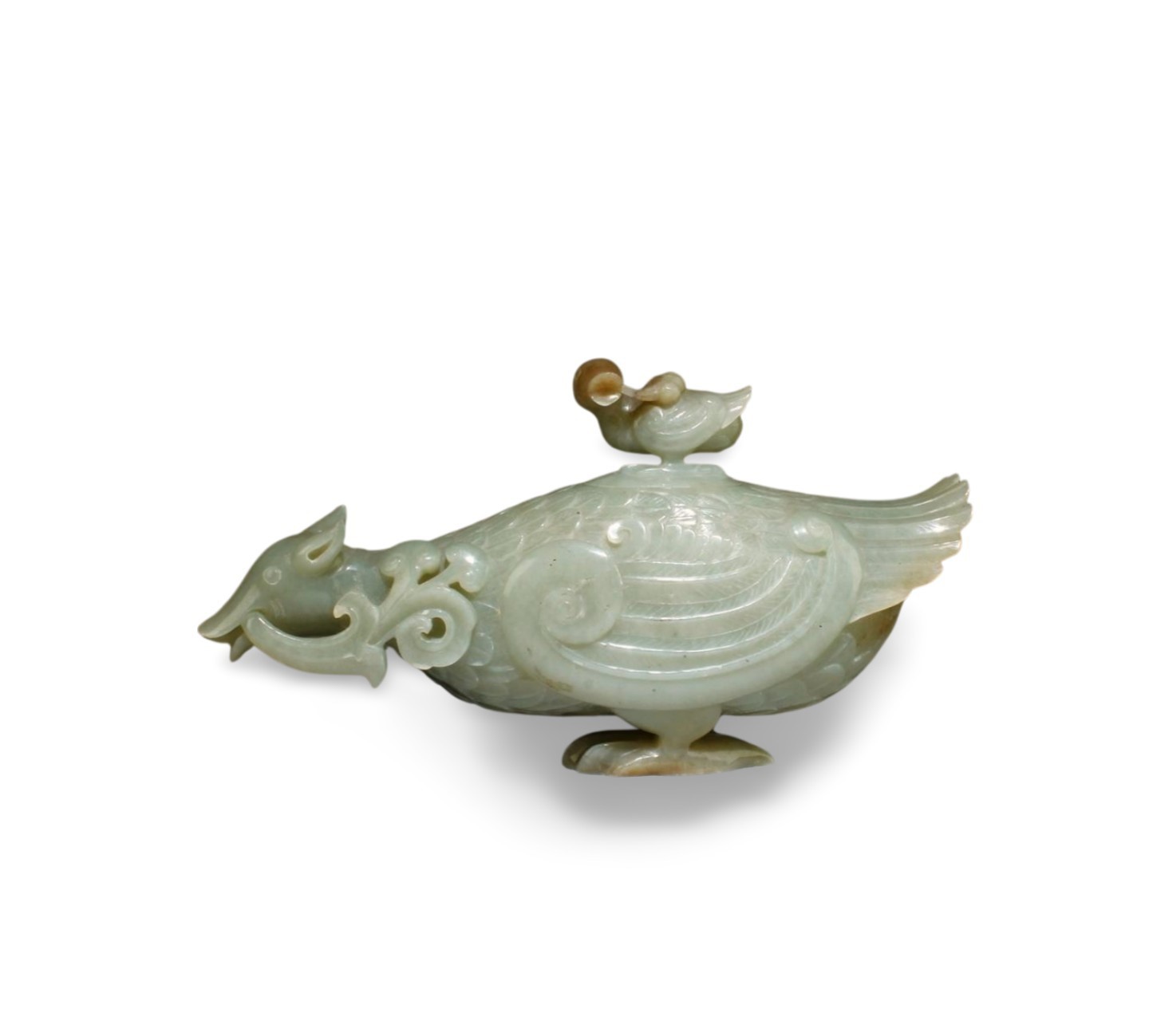 A Beautifully Carved Jade Ornament