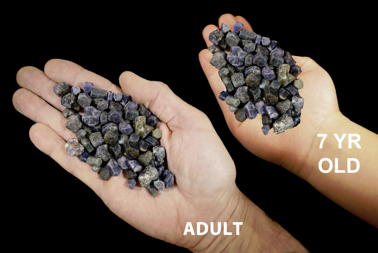 SAPPHIRE Crystals 3/4