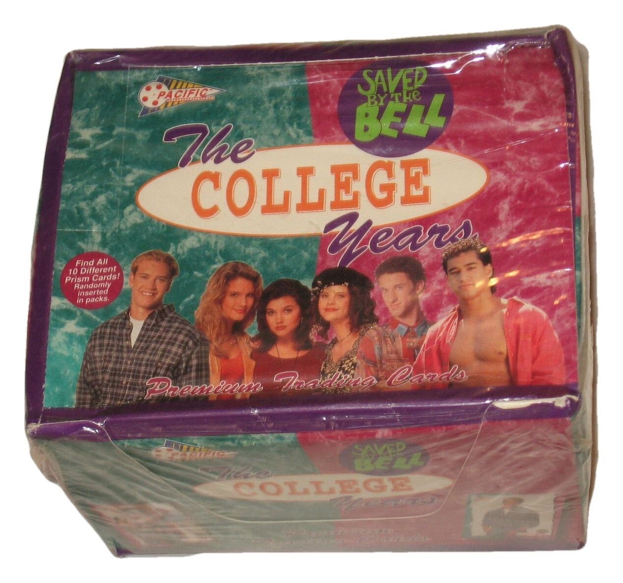 Sealed Box 1994 Pacific Saved By The Bell The College Years Trading Cards
