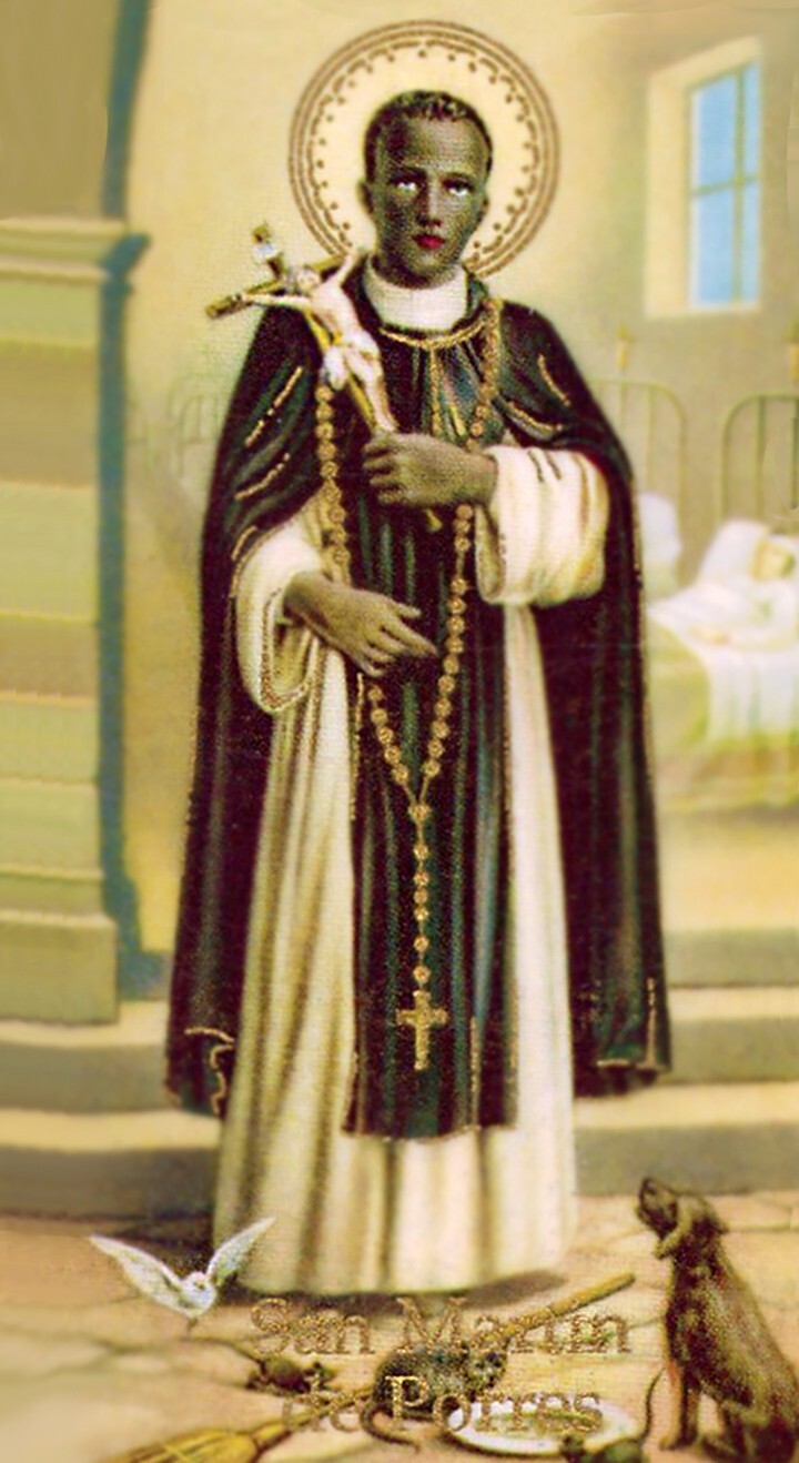 Oracion A San Martin de Porres A - Laminated Holy 25 CARDS