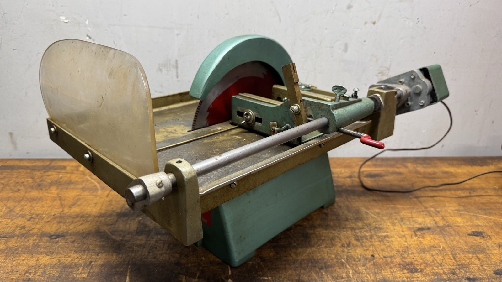 Highland Park 10” LAPIDARY SAW Trim Rock Saw W/Power Feed