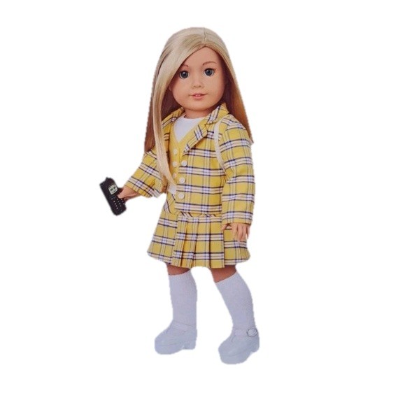 NEW American Girl Cher’s As If Clueless Outfit for 18” Dolls Ltd Edition Yellow