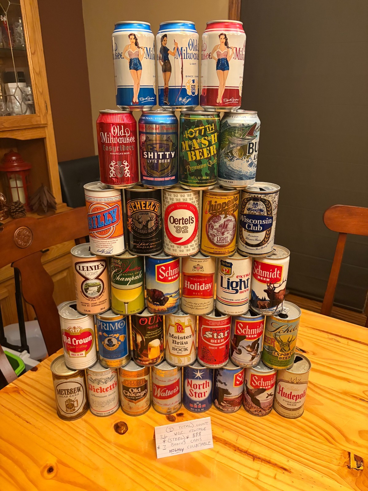 \'very good condition\'vintage,33 count, 26 steel plus 7selling my collection..