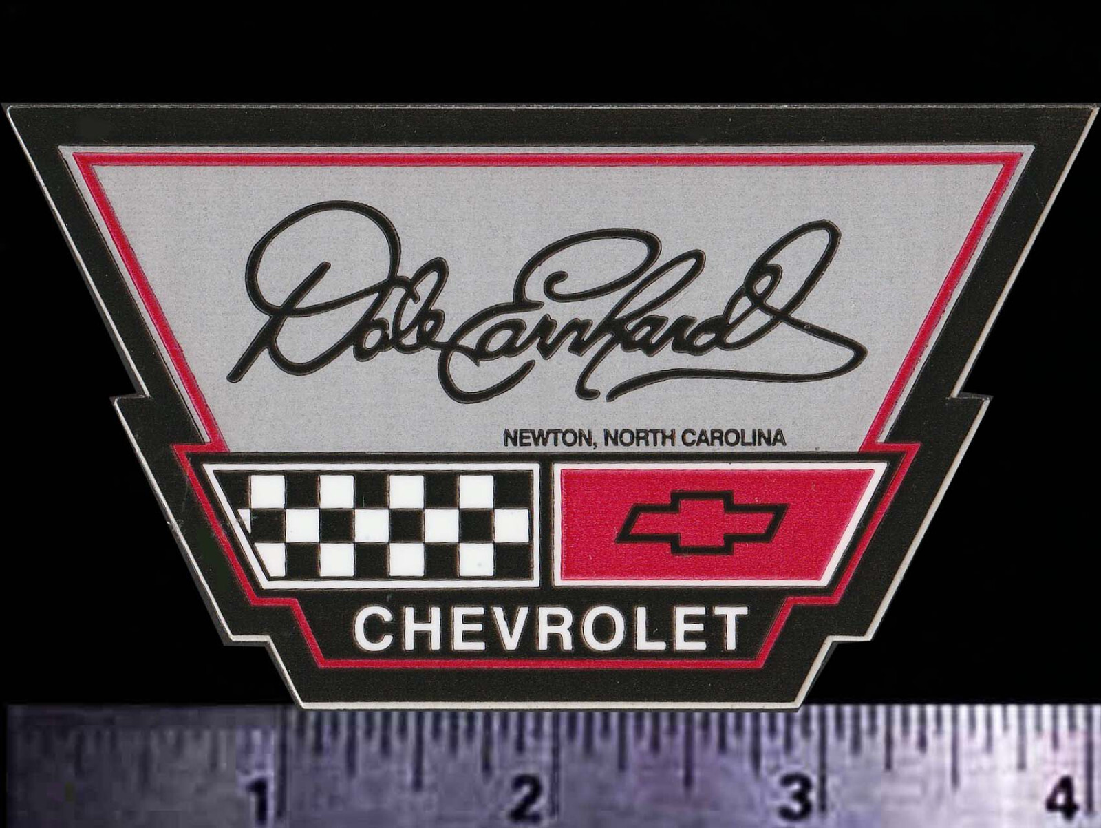 DALE EARNHARDT - Chevrolet, N.C.  Original Vintage Racing Decal/Sticker NASCAR