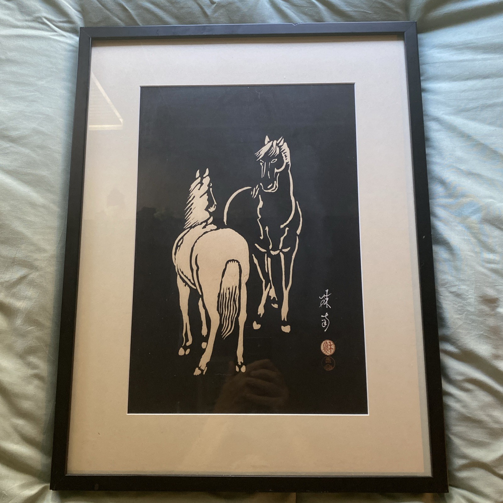 Vtg Sonan Noda Japanese Woodblock Print 