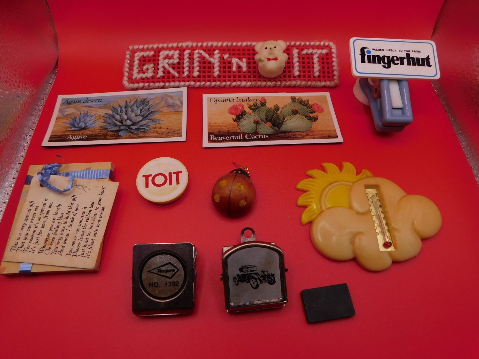 Vintage Refrigerator Magnets Lot Of 10 Misc.