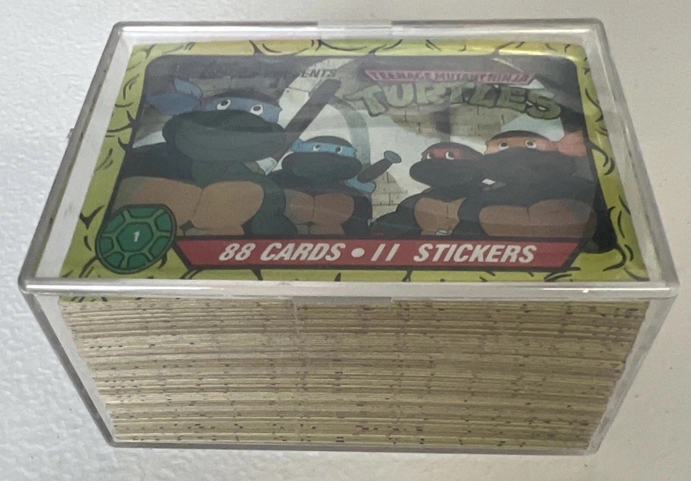Rare 1989 Ninja Turtles Complete Set - The Epic Begins TMNT Cards NM