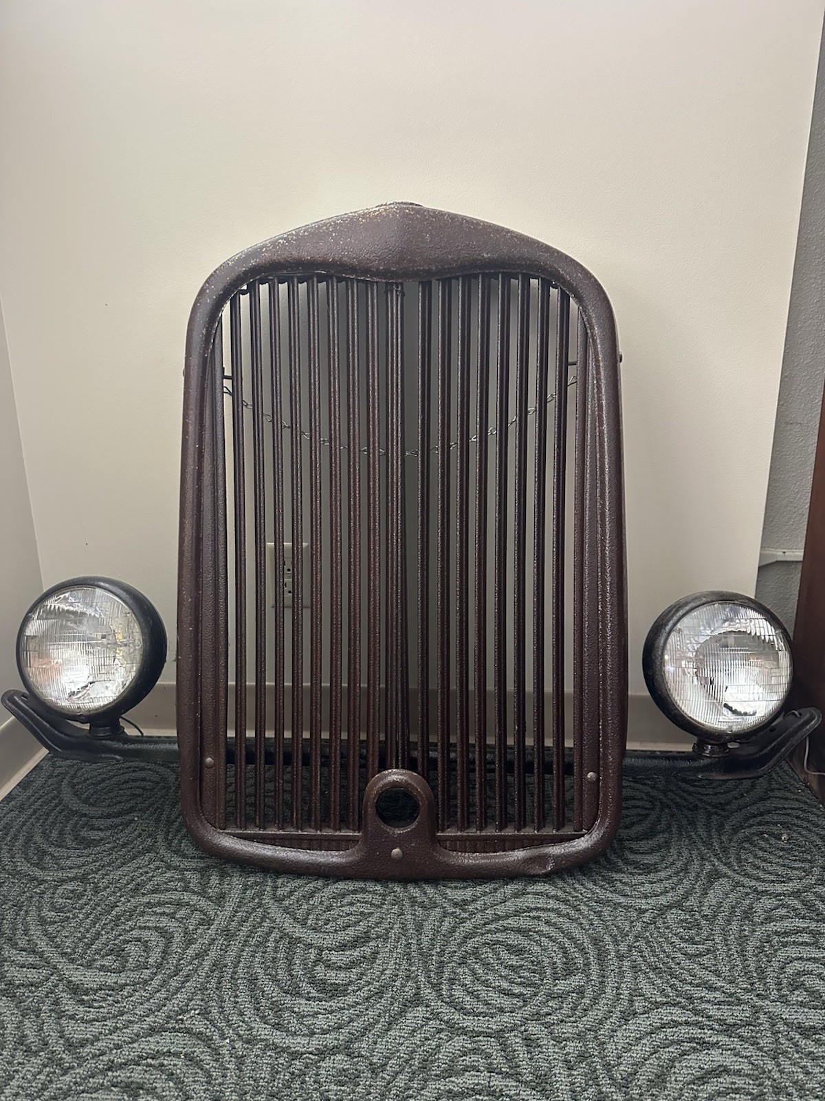 Mounted 1932 Ford Grill Wall Art