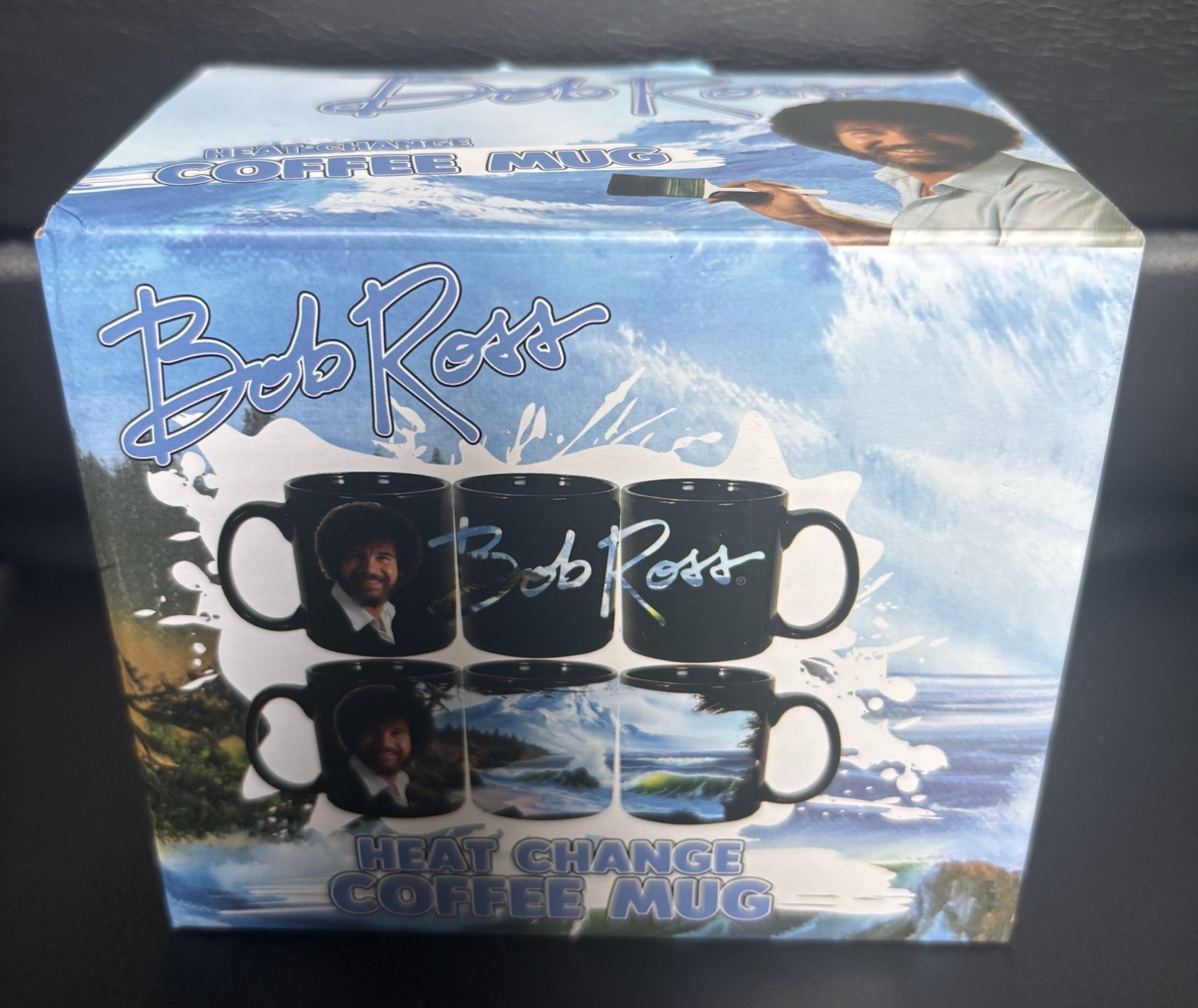 Bob Ross Heat Change Coffee Mug 2022 Surreal Entertainment NEW IN BOX P