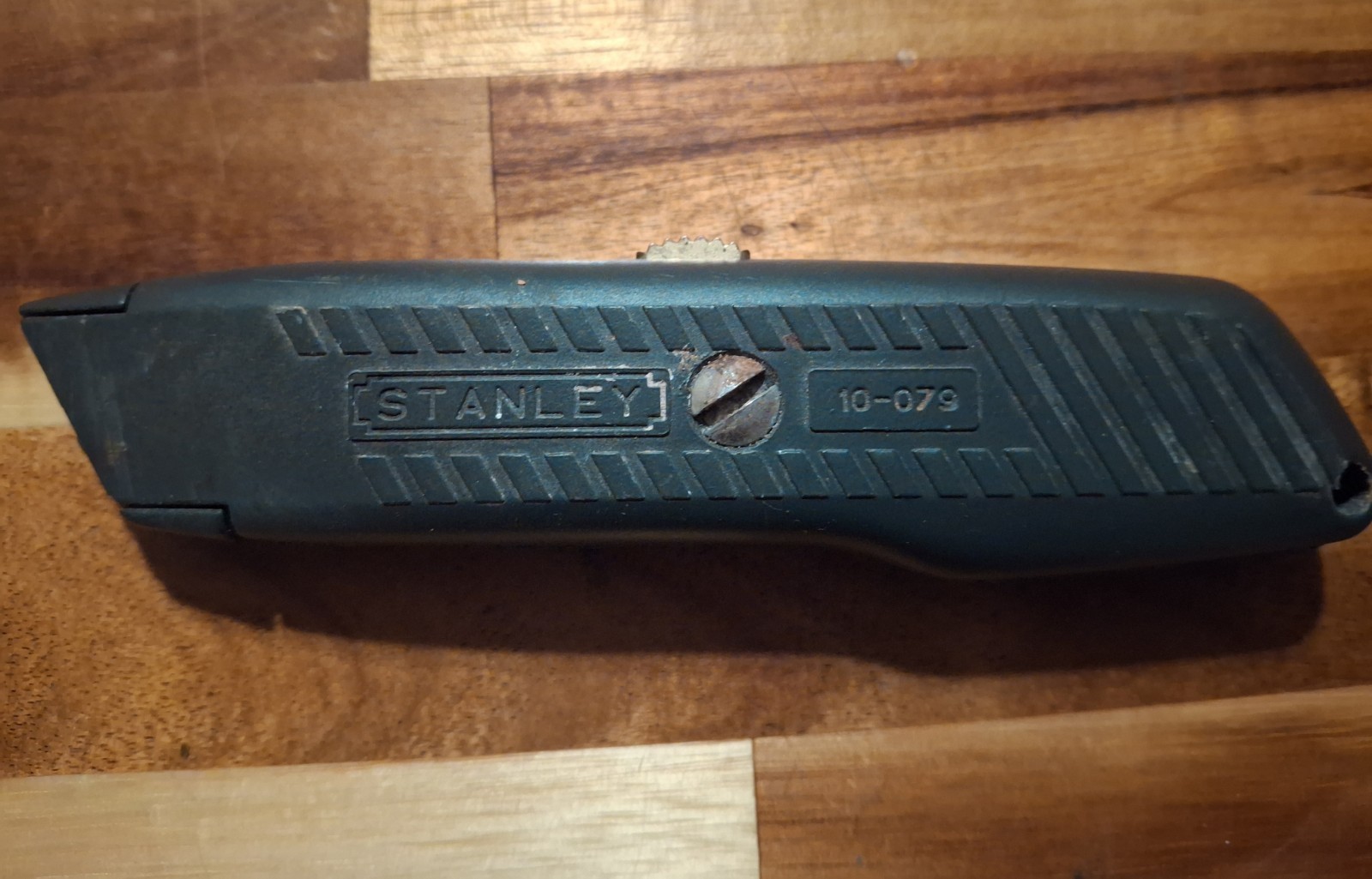 Vintage Stanley 10-079 Retractable Blade Utility Knife/Box Knife Used Made USA