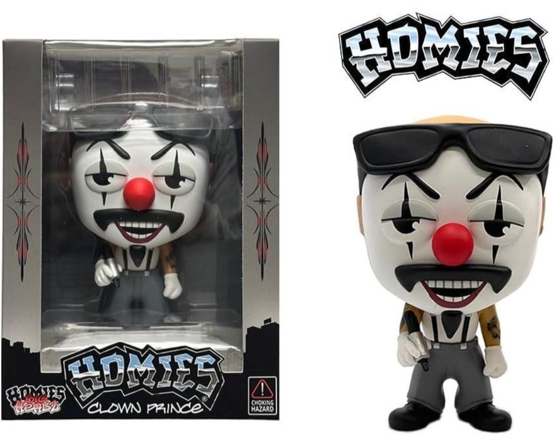 Homies Clown Prince Figure w/ Sunglasses Boxed Homies Franchise Character