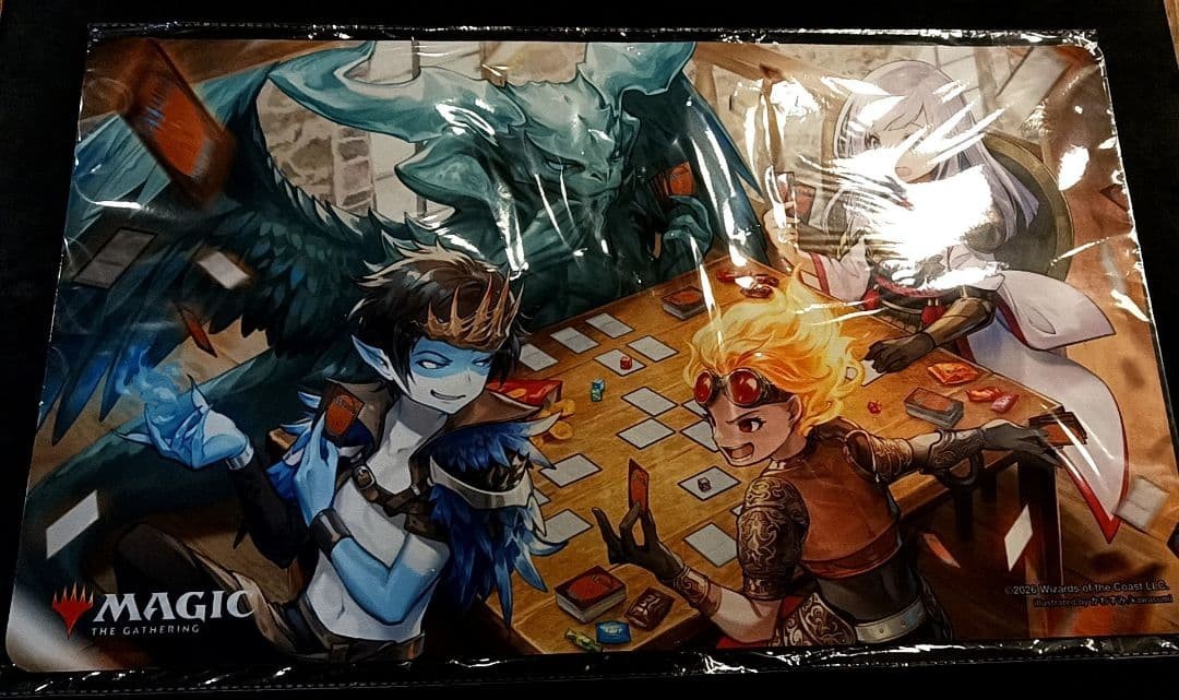 MTG Playmat Commander Social Gathering