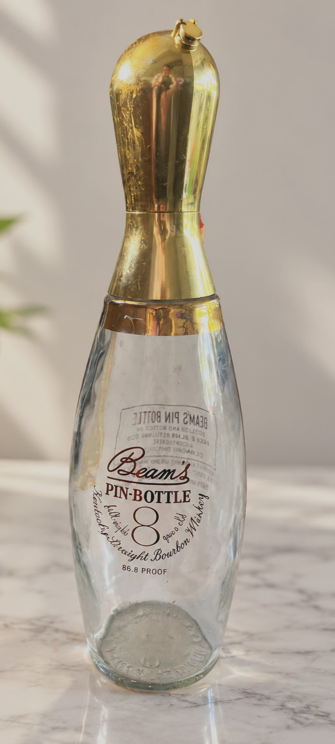 Vintage Jim Beam Pin Bottle 12\