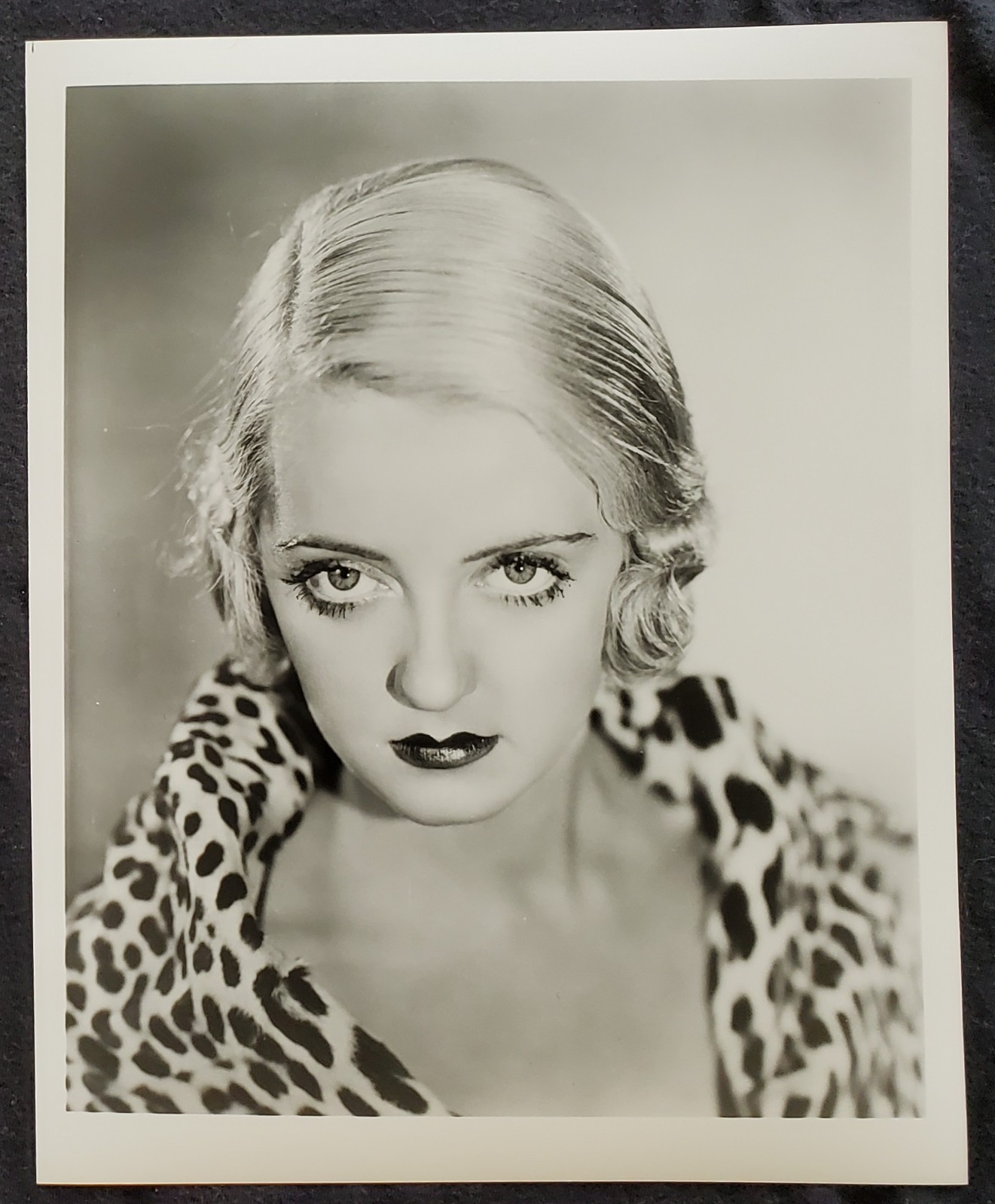 1930s Bette Davis RKO Hollywood 8x10 Studio Photograph
