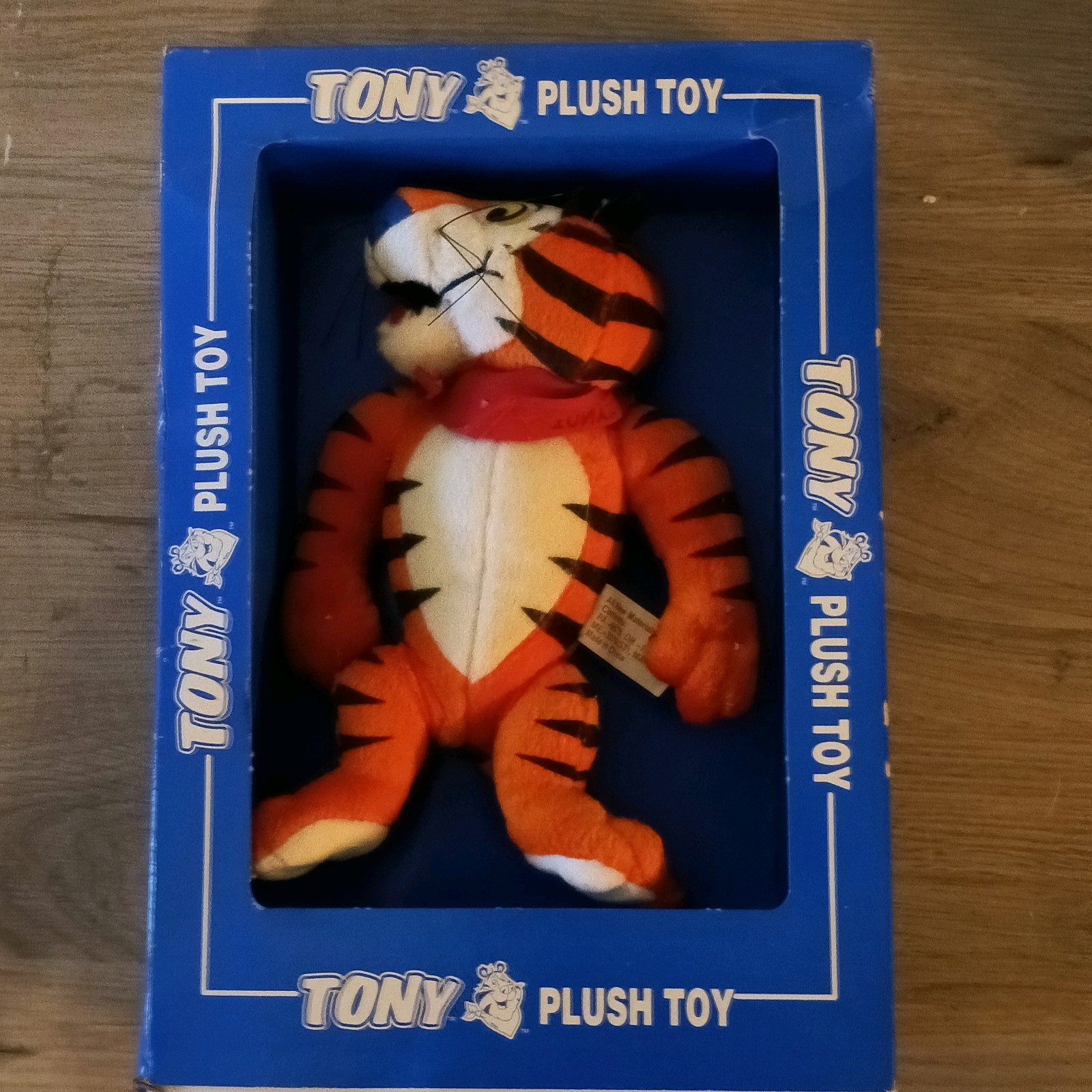 Vintage 1997 Tony The Tiger Plush Toy Kellogg's Frosted Flakes NIB Cereal Mascot
