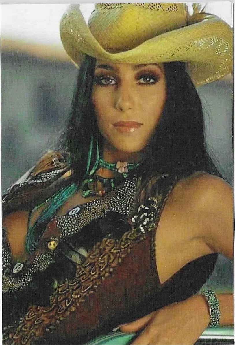American Entertainer Cher Re-Print #SF2027 4x6