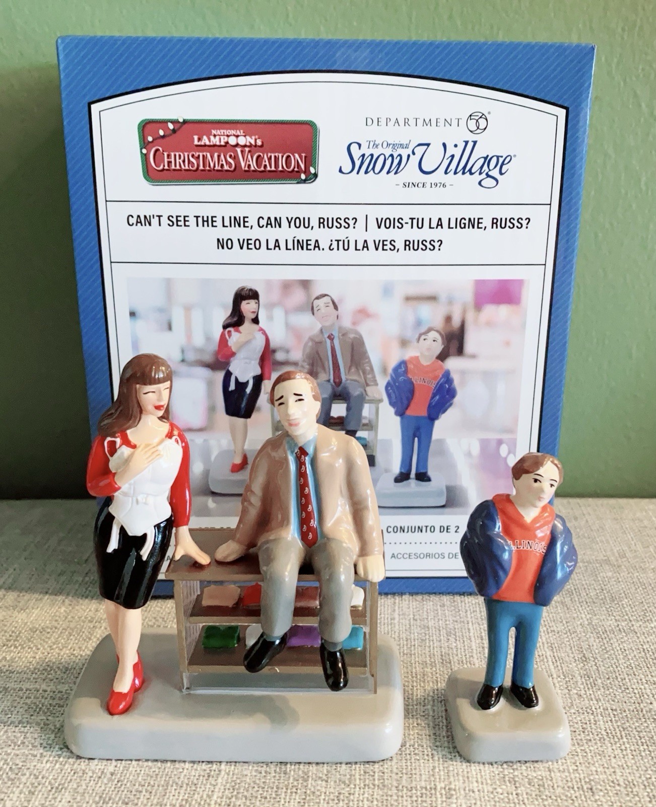 Dept 56  Christmas Vacation “Can’t See The Line, Can You, Russ?” 6018434