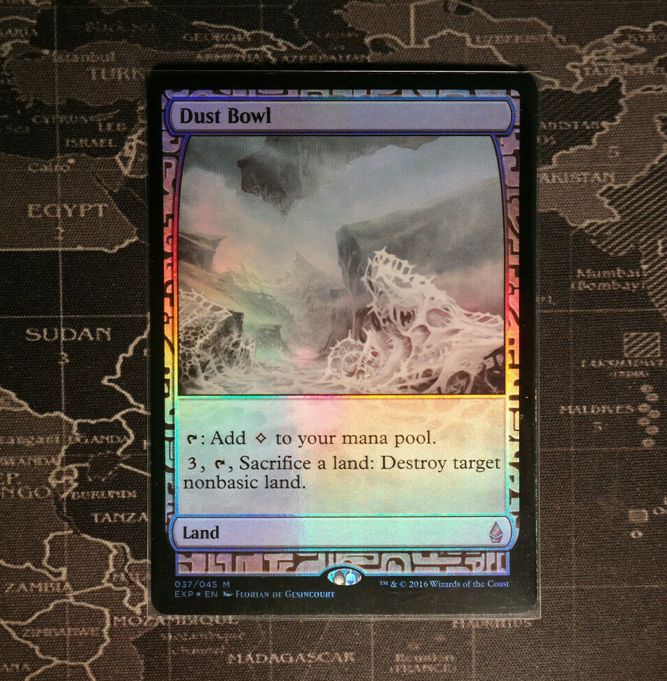 Dust Bowl Foil | EX-NM | EN | Zendikar Expeditions | Masterpiece MTG EDH Titania