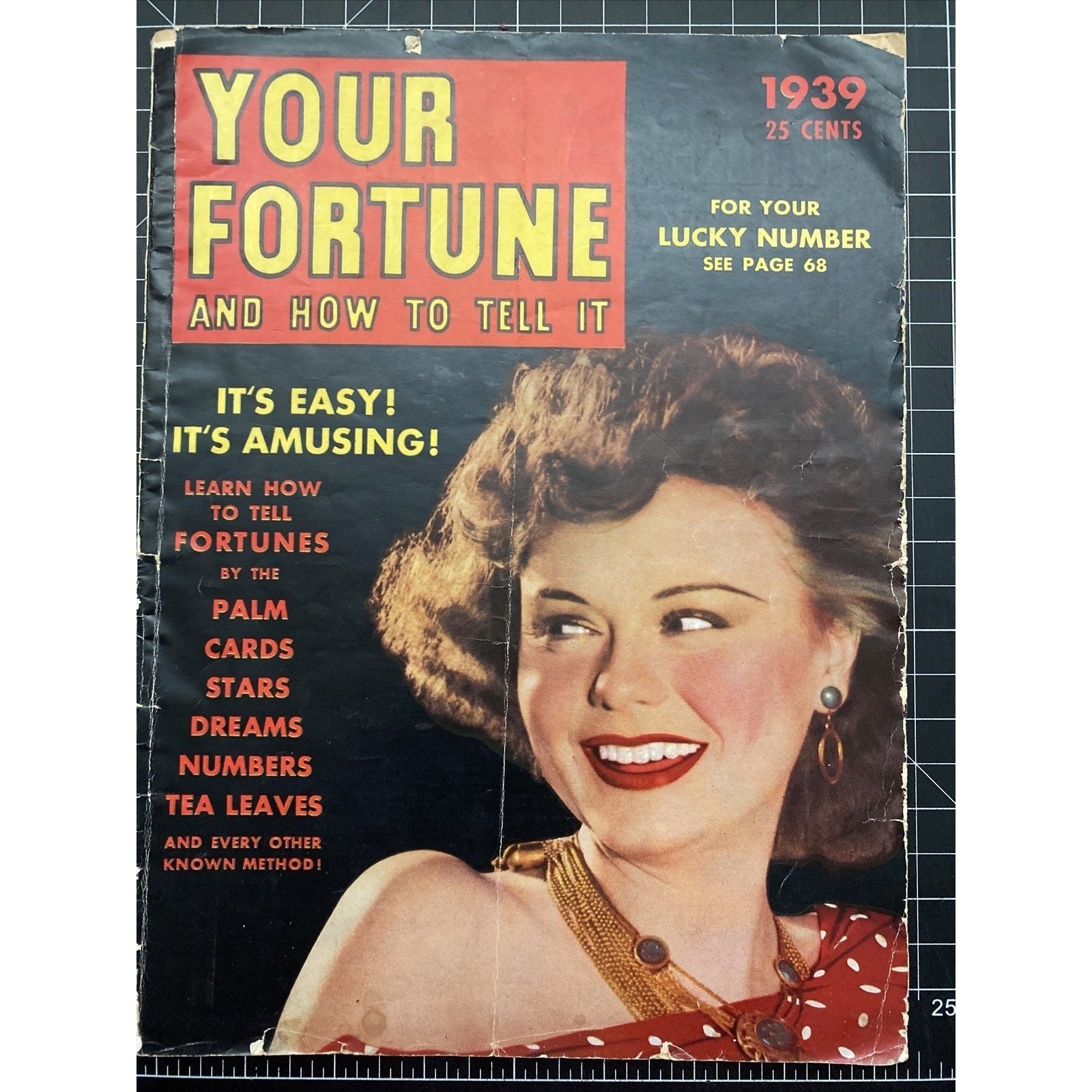 RARE Your Fortune and How To Tell It #nn (Hillman Publications, 1939) Mid Grade