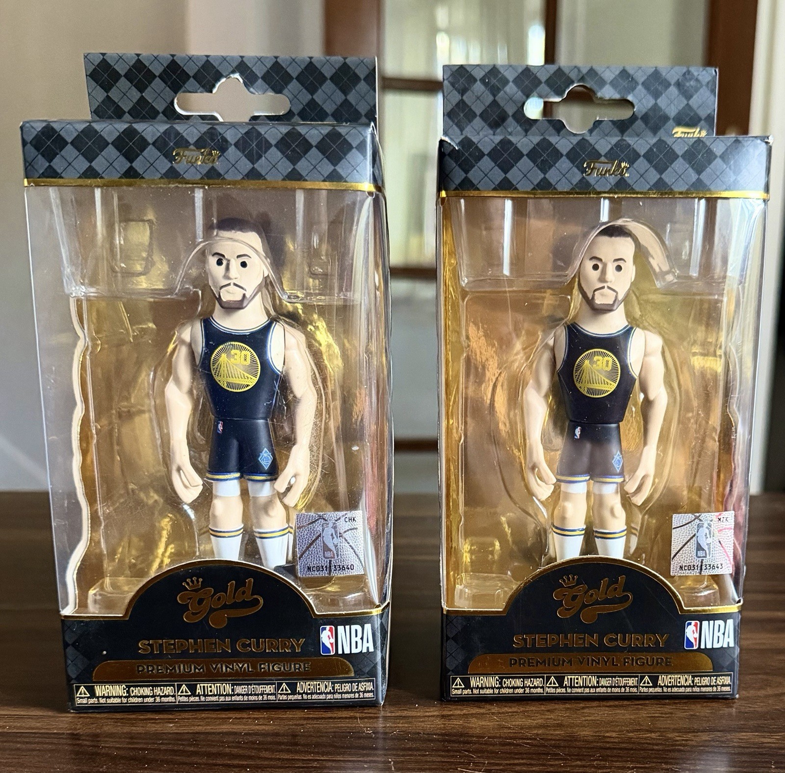 Funko Gold 2021 Stephen Curry NBA Premium Vinyl Figure Series 2 (Dark) Mint New