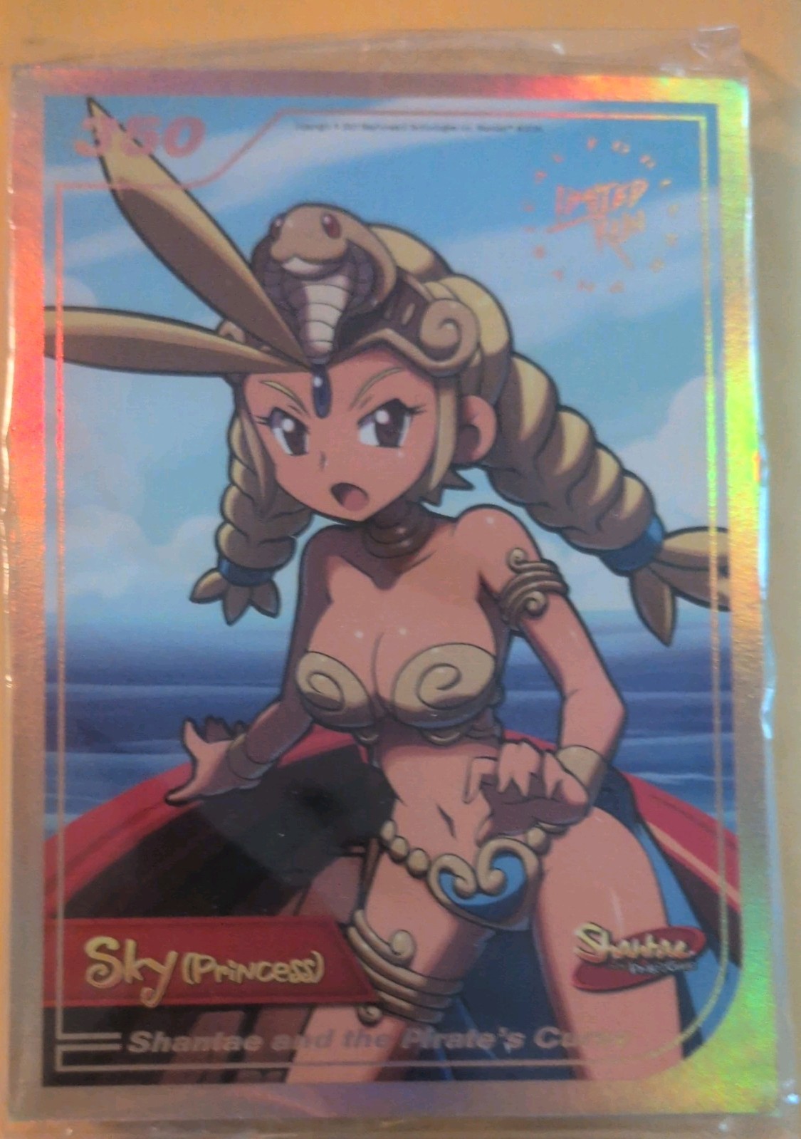 Shantae and the Pirate's Curse Card Pack - Limited Run Games  #350 GOLD