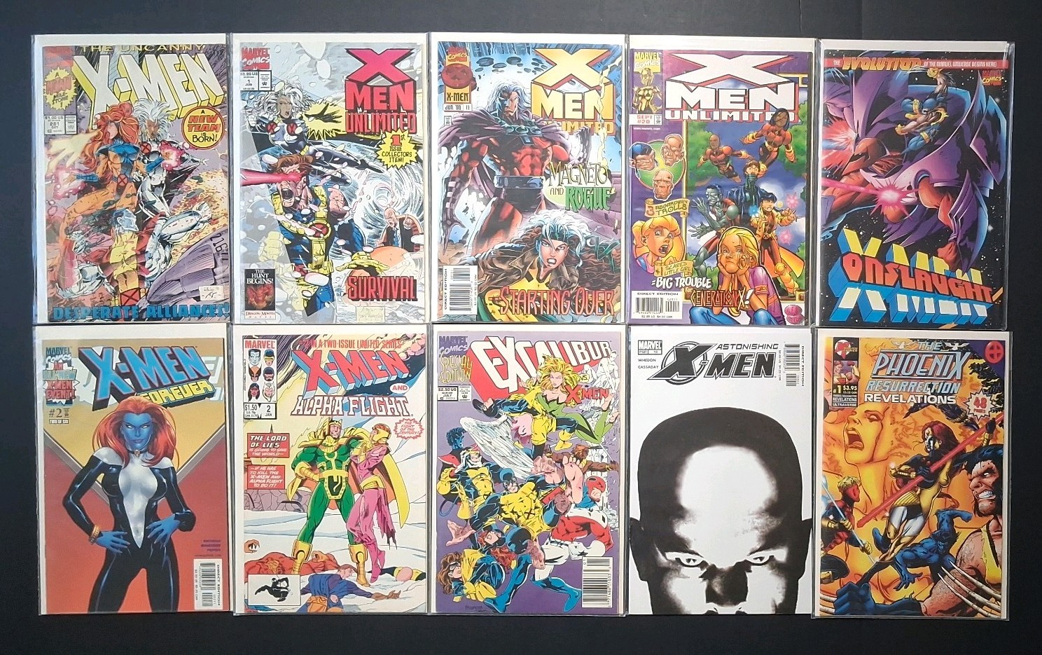 X-Men Marvel Comic Book Lot
