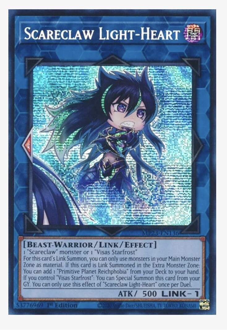 Dread Claw Light Heart | MP23-EN136 | Yu-Gi-Oh | US Print |