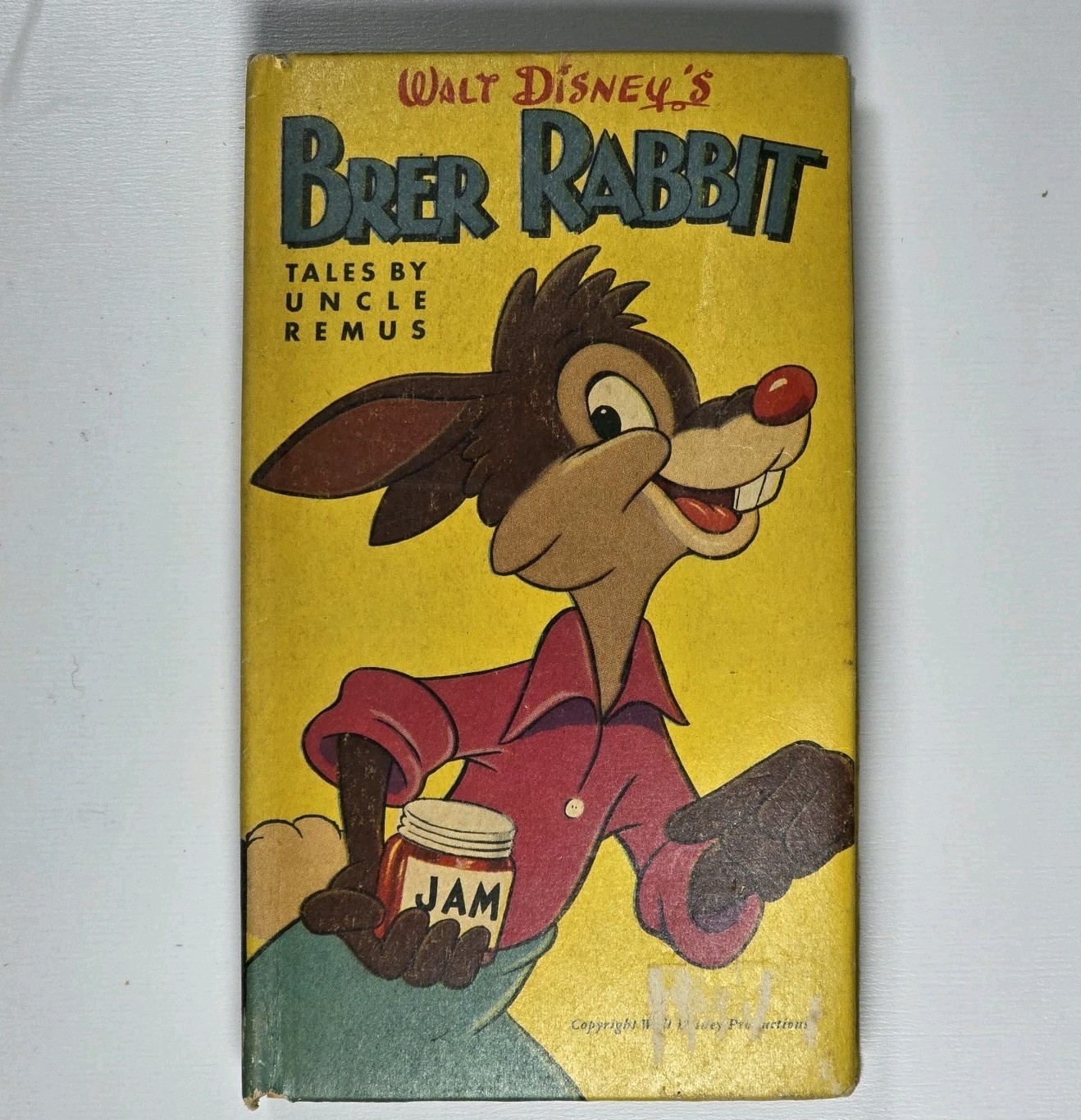 Vintage 1949 Walt Disney Brer Rabbit Tales by Uncle Remus Better Little Book HC