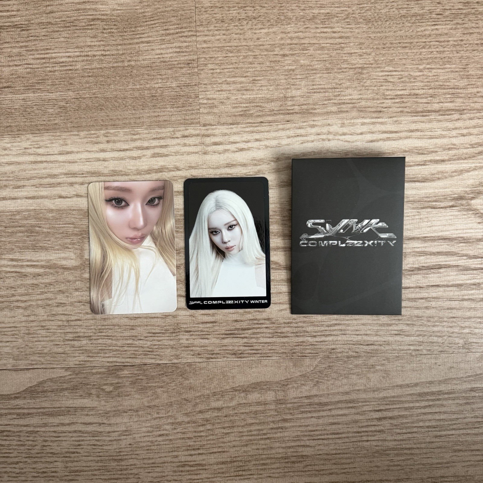 aespa SYNK COMPLAEXITY Winter Photocard 2026 Tour Exclusive Merch