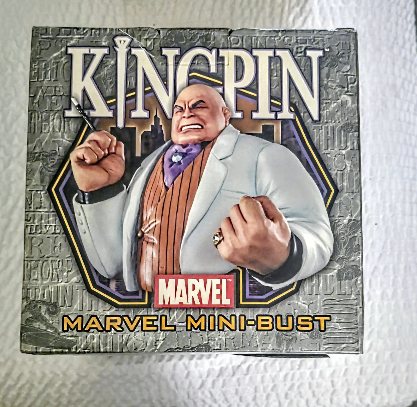 Bowen Designs Kingpin Marvel Mini Bust Spider-Man Villain Limited 08**/2500