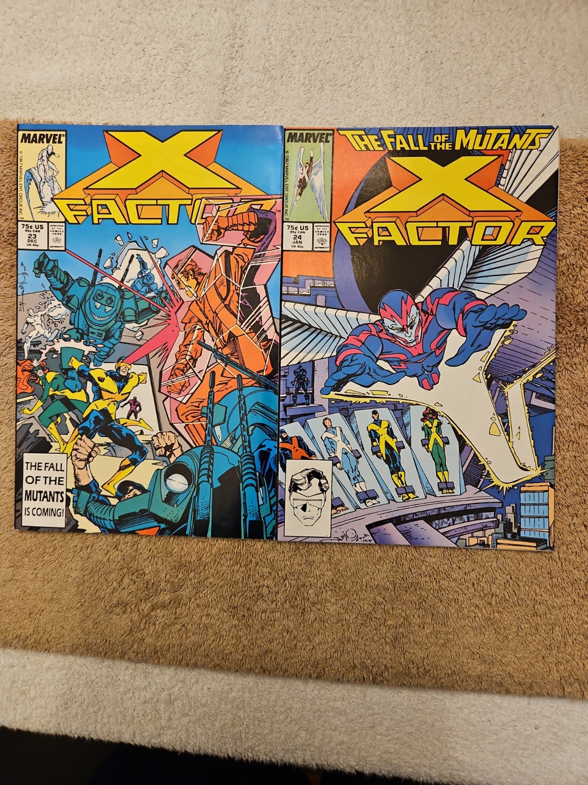 X-Factor Lot of #23-24 Marvel Comics