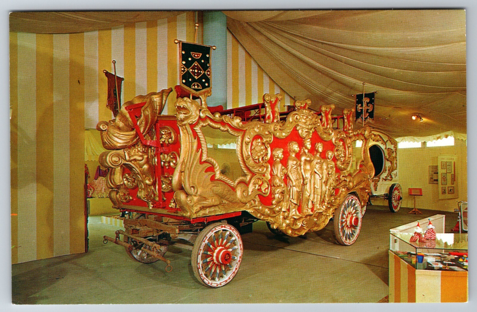 Five Graces Bandwagon, Ringling Museum Of The Circus Sarasota, Florida Unposted