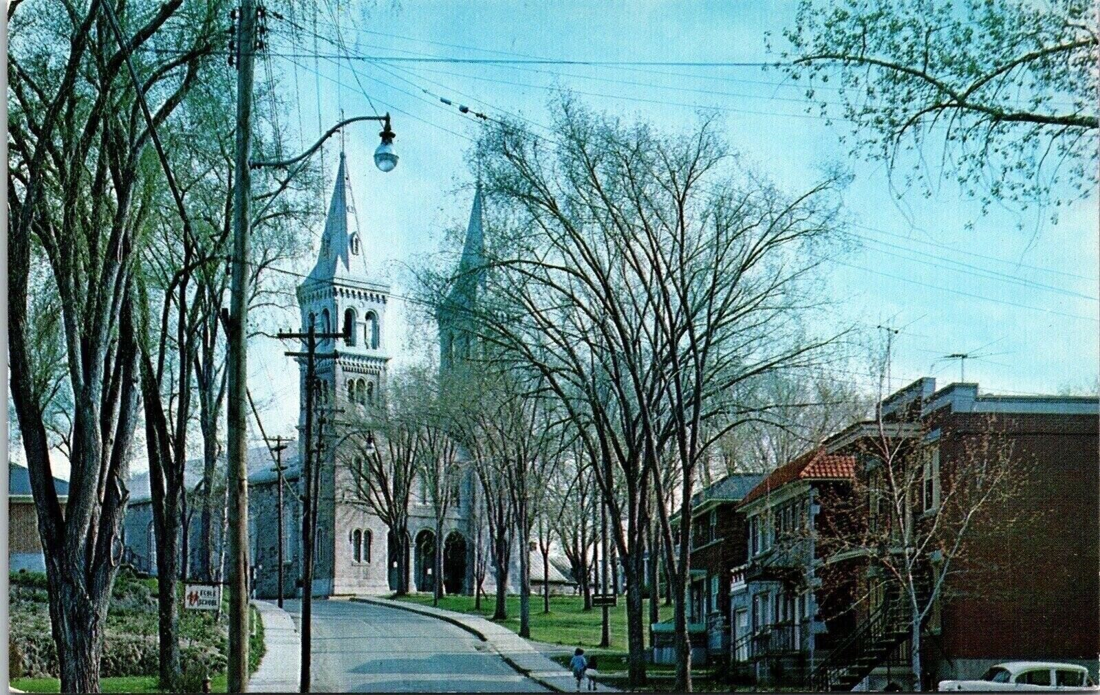 Saint Clement Catholic Parish Beauharnois Quebec Canada Chrome WOB Postcard
