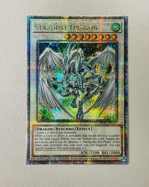 Stardust Dragon QCR, Ash BlossomUR x4, Ash Blossom SR, Space Typh, RoD, Bundle
