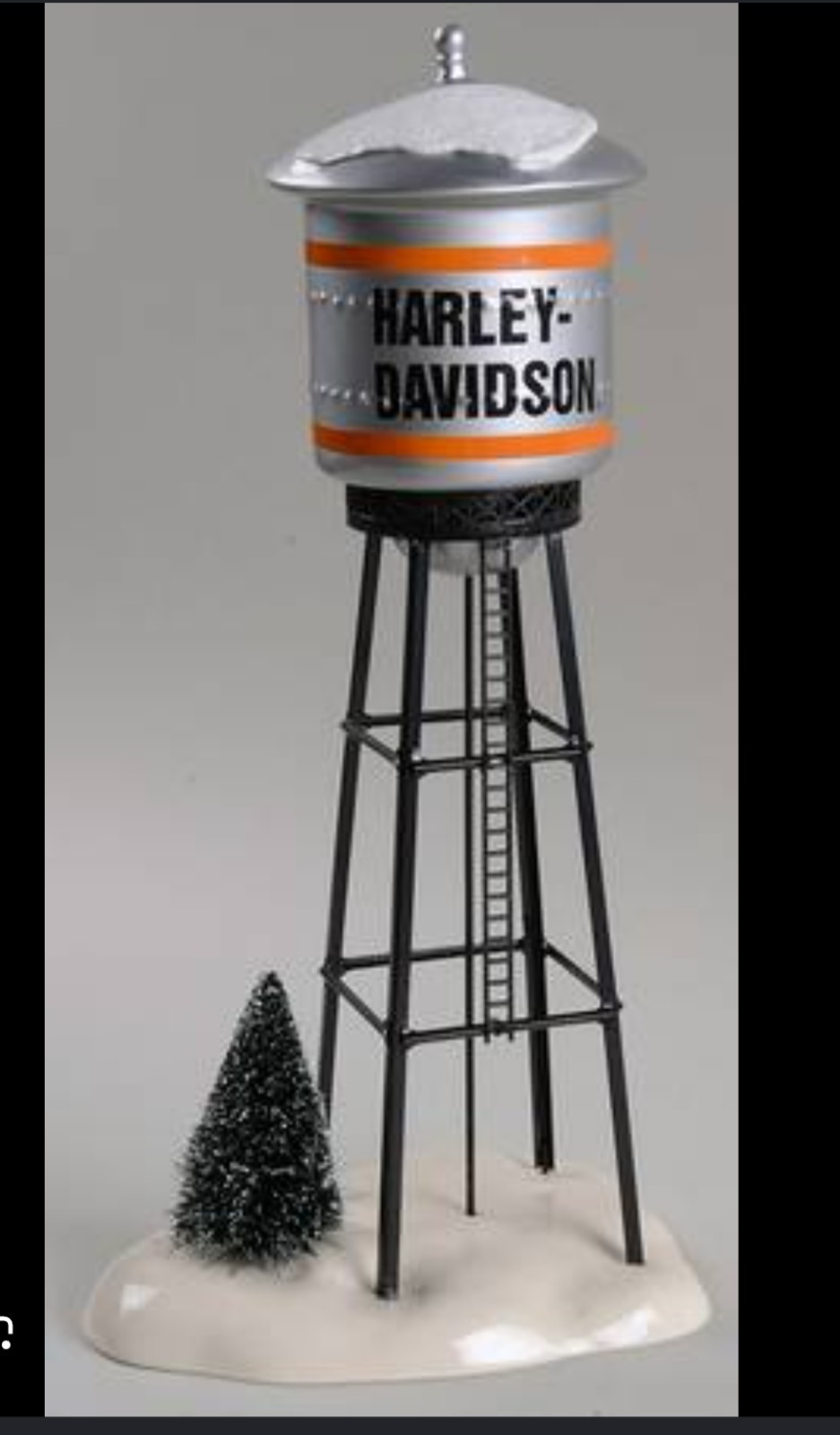 DEPT 56 Village Accessories HARLEY-DAVIDSON Juneau Ave Water Tower NIB