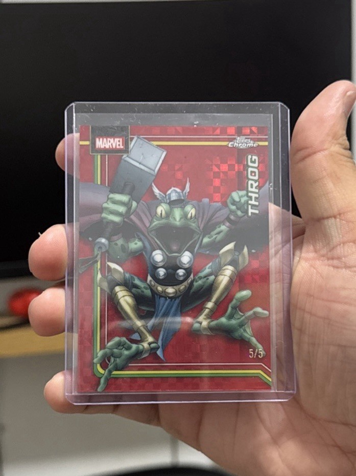 2026 Topps Chrome Marvel Throg  5/5
