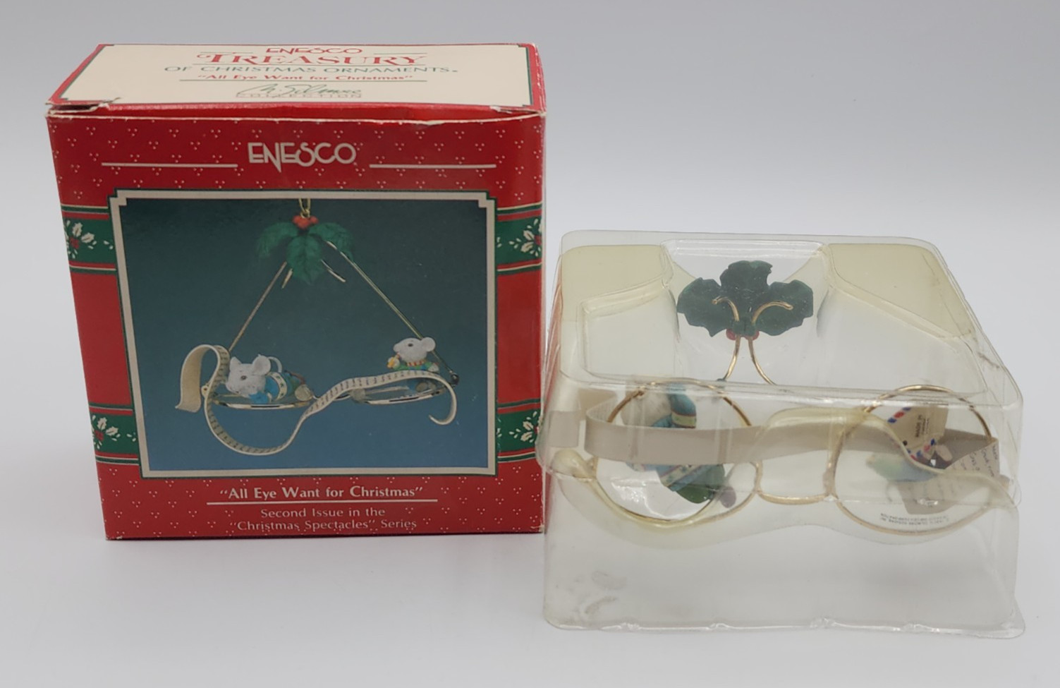 Enesco A Treasury of Christmas All Eye Want for Christmas Ornament #573647 READ