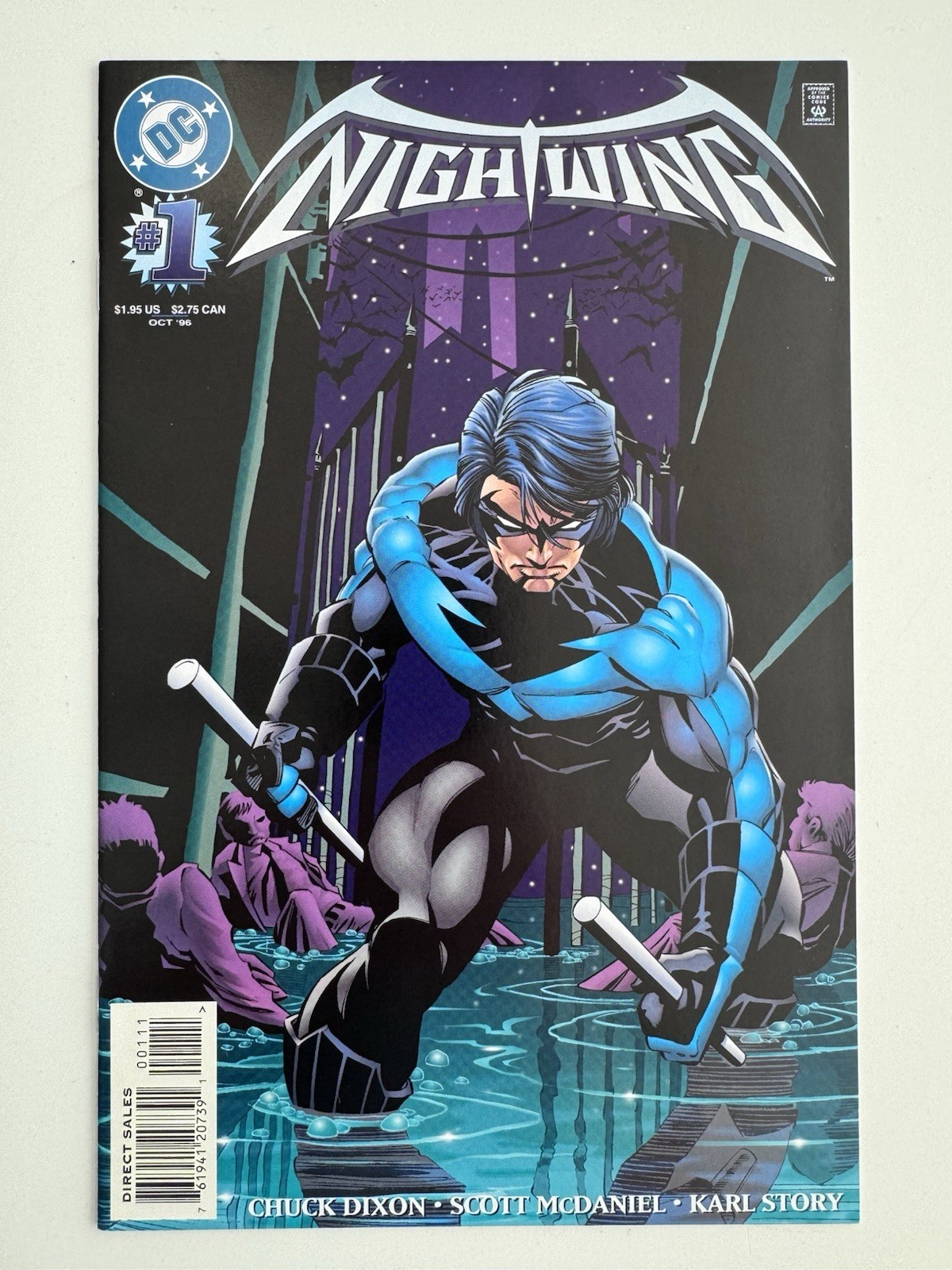Nightwing #1 DC Comics 1996 / 1st Mention of Bludhaven NM-
