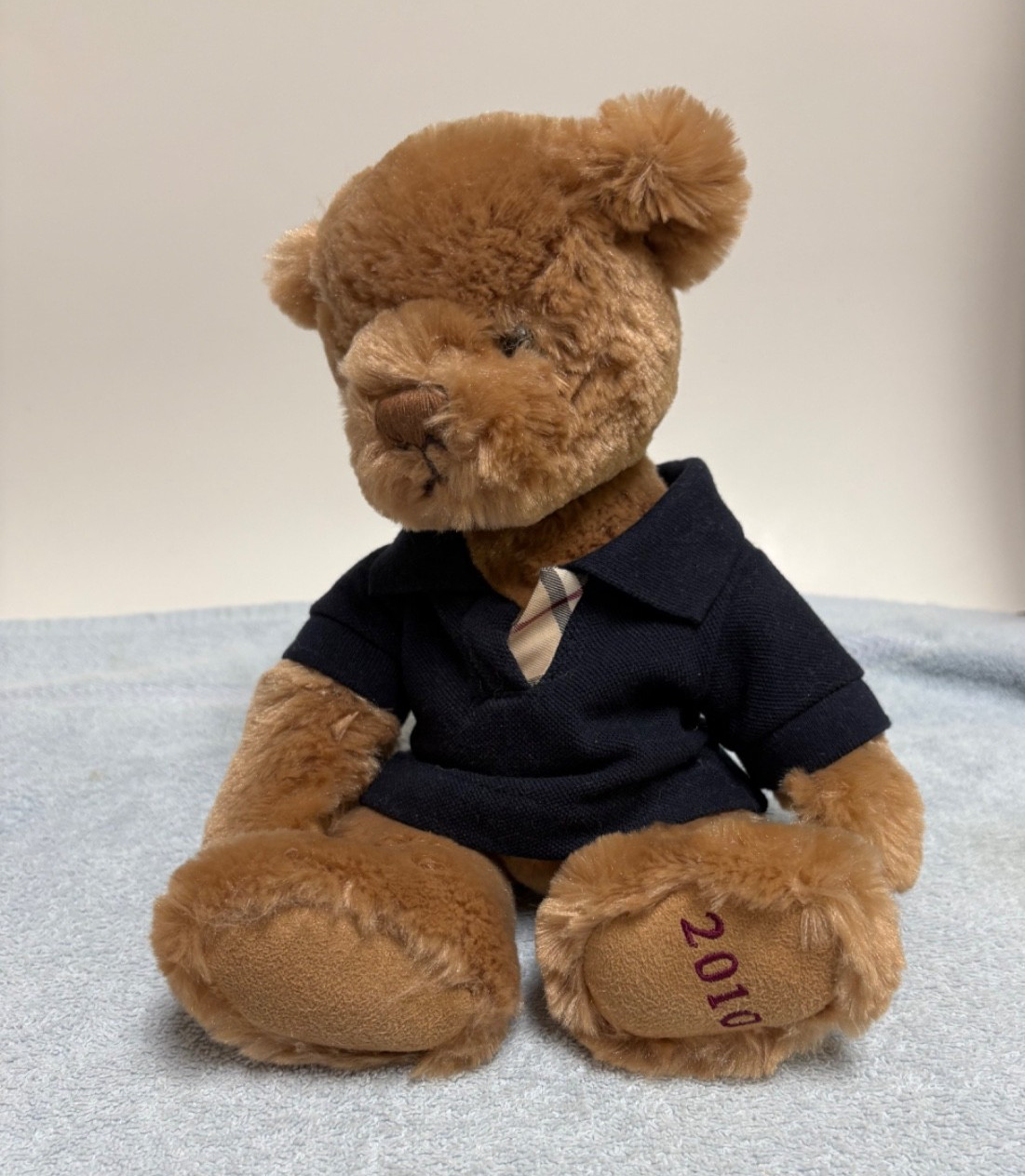 2010 Burberry Fragrance BEAR  Plush Stuffed Animal Toy