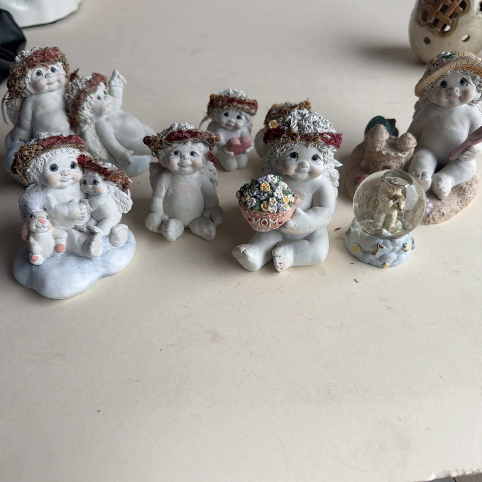 Vintage 1990\'s Lot of 8Dreamsicles Cherubs Angels ~ Signed By Kristin