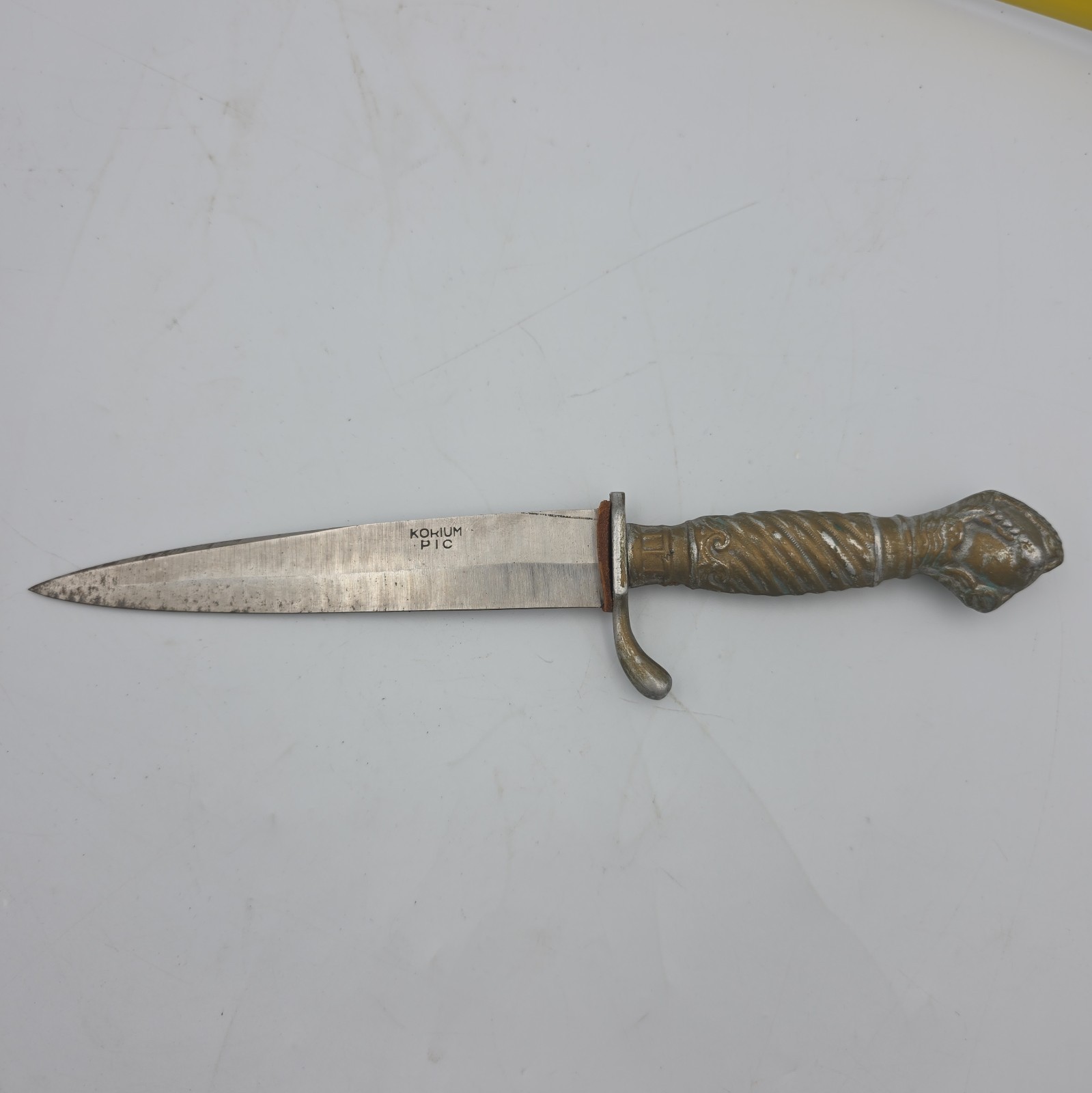 Vintage Korium PIC Claw & Ball Handle Dagger Knife Japan  9”