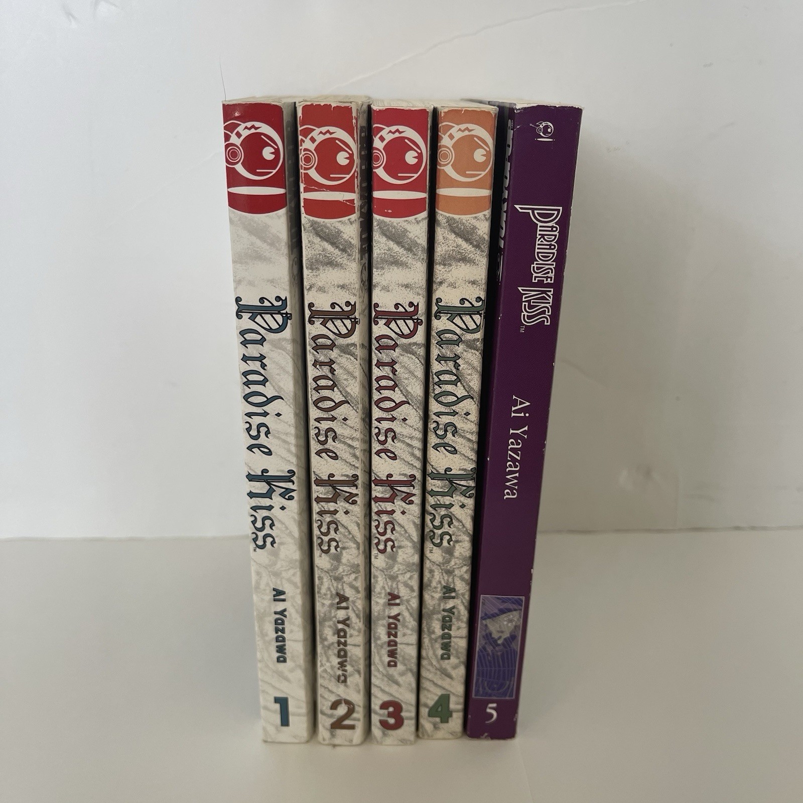 Paradise Kiss Manga Volume 1-5 English Ai Yazawa Tokyopop ALL 1ST PRINTING