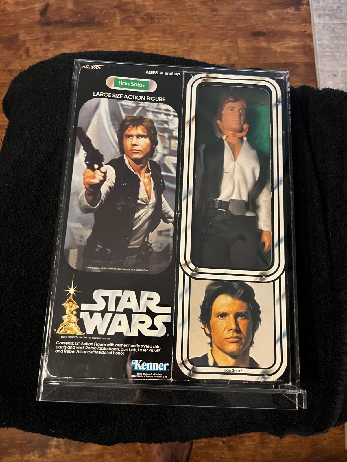 Vintage 1978 Star Wars Han Solo Kenner 12\