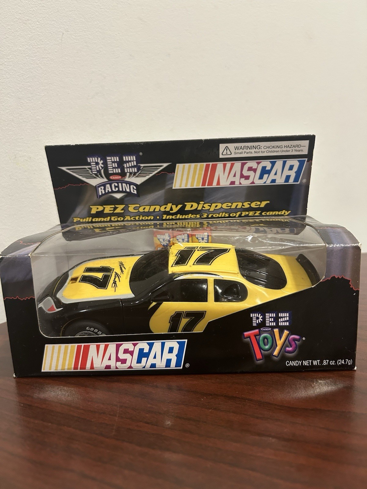 PEZ Racing Nascar #17 Matt Kenseth Candy Dispenser NIB