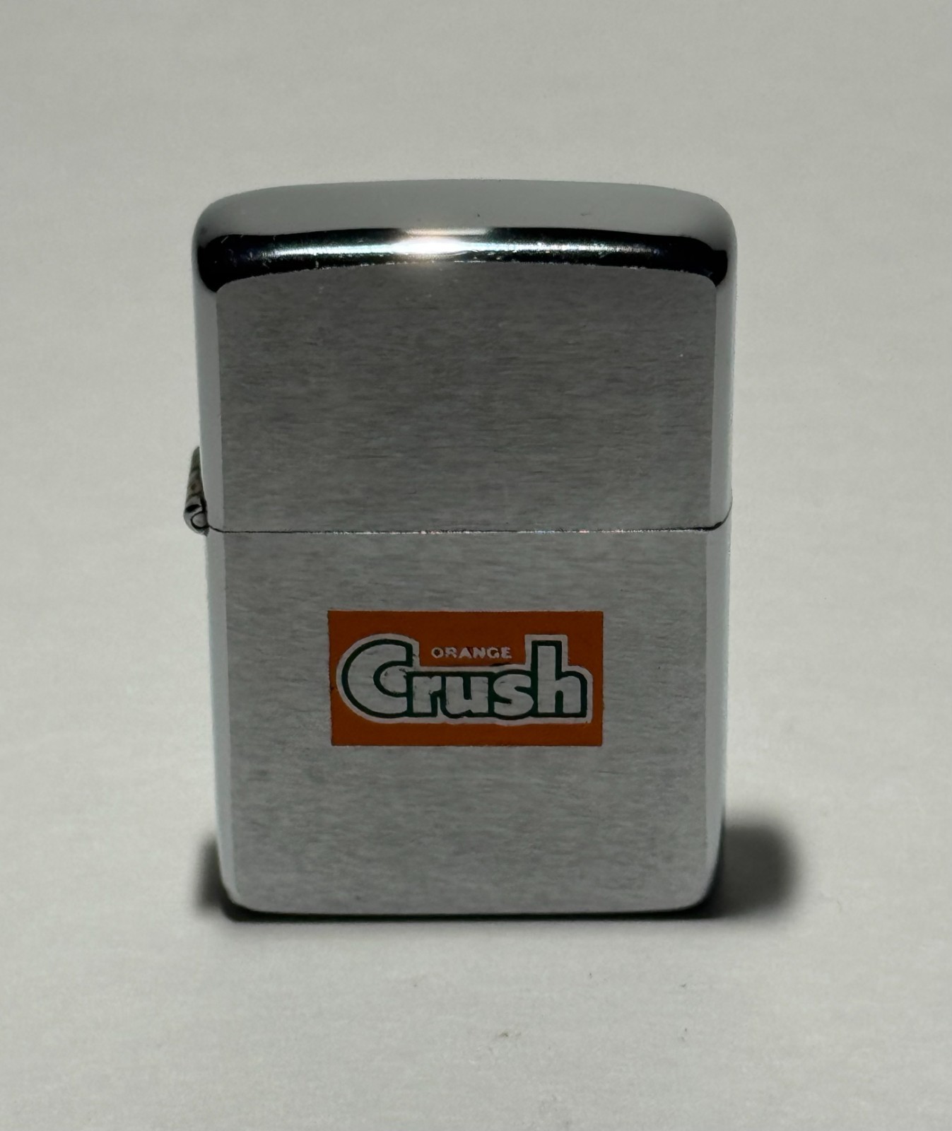 RARE ORANGE CRUSH ZIPPO LIGHTER NIAGARA FALLS, ONTARIO, CANADA
