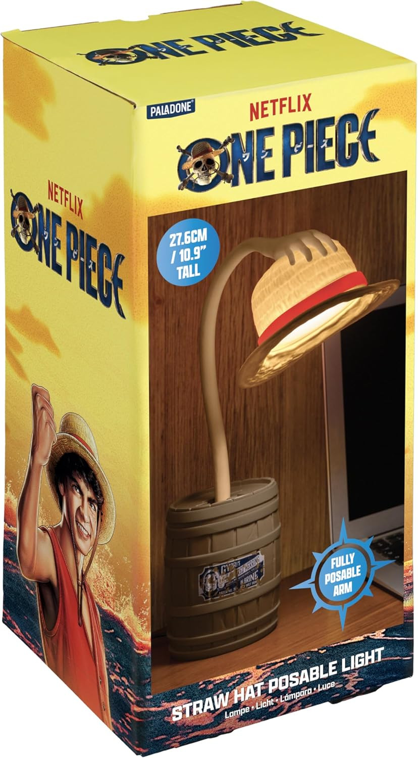 One Piece Straw Hat Posable Desk Light - Officially Licensed